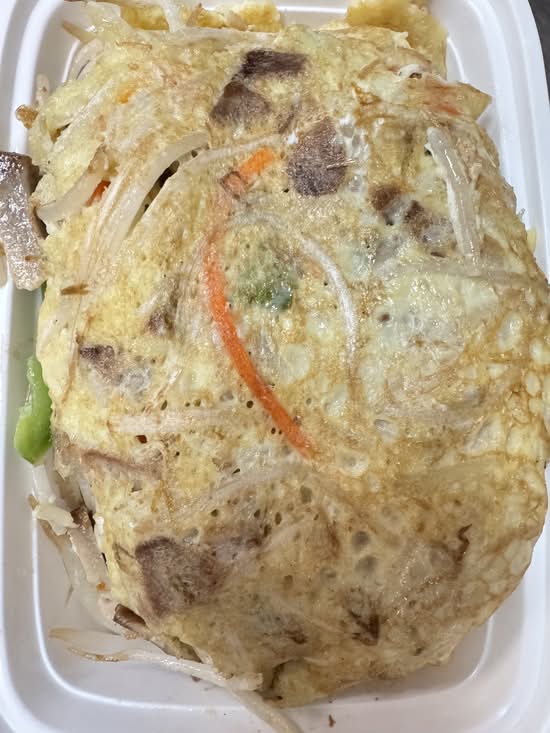 BBQ Pork Foo Young 叉烧芙蓉